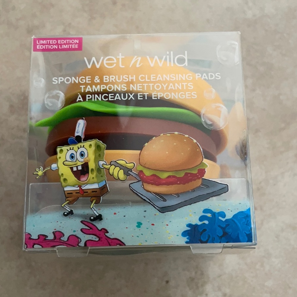 Wet n Wild SpongeBob Krabby Patty Cleansing Pads